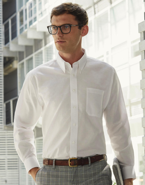 Oxford Shirt LS - Fruit of the Loom