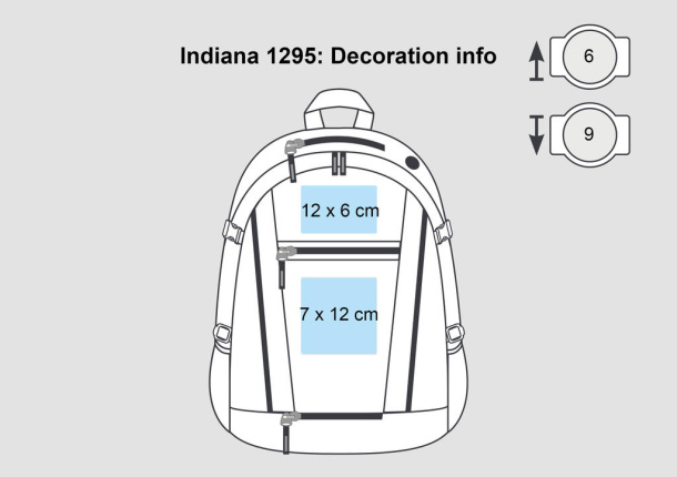  Indiana sportski ruksak - Shugon