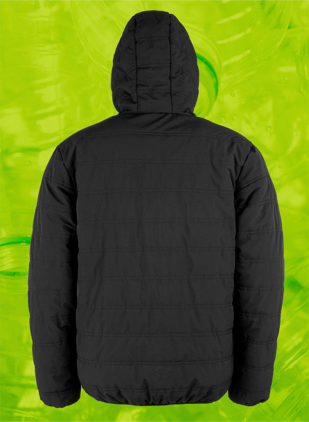  Black Compass Padded Winter Jacket - Result Genuine Recycled