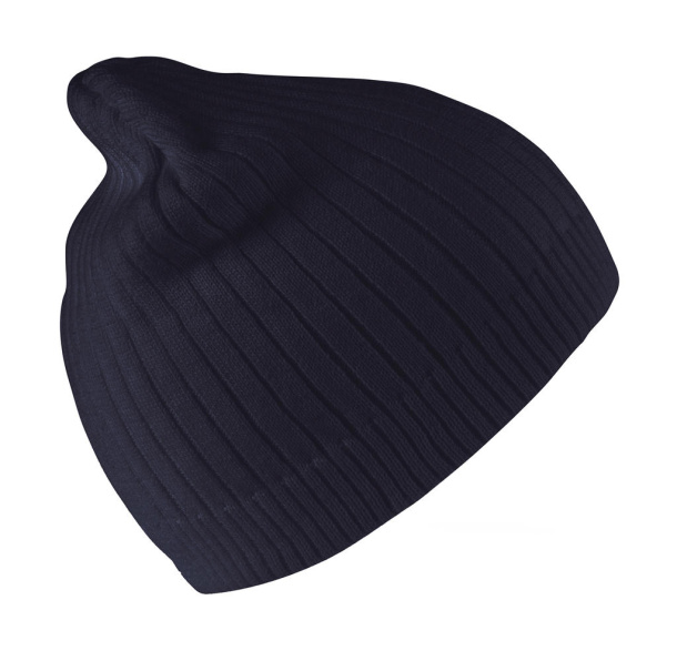  Delux Double Knit Cotton Beanie Hat - Result Winter Essentials