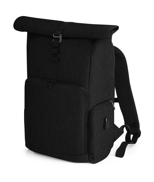  Q-Tech Charge Roll-Top Backpack - Quadra