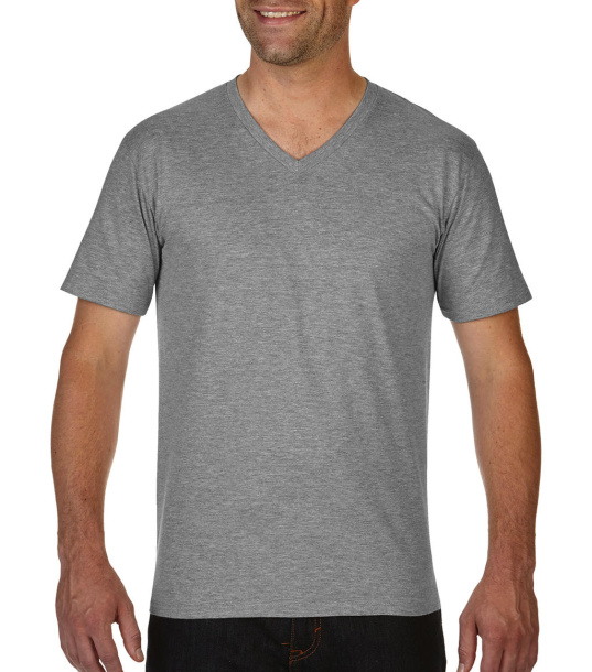  Premium Cotton Adult V-Neck T-Shirt - Gildan