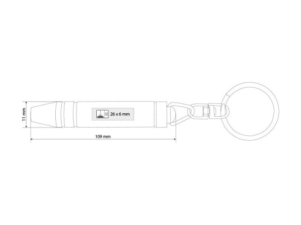 SHRAF key holder with screwdriver function