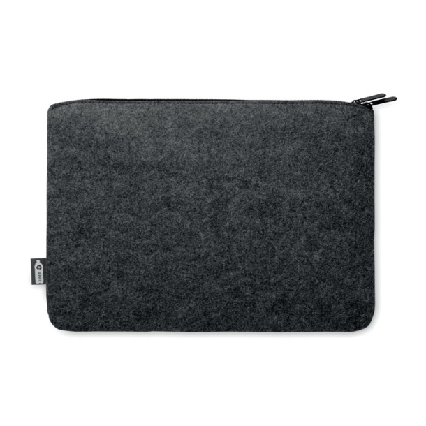 TOPLO RPET felt zipped laptop bag