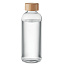 FRISIAN Glass bottle 650ml, bamboo lid
