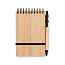 SONORABAM A6 bamboo notepad with pen