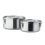 ELLES Set of 2 stainless steel boxes