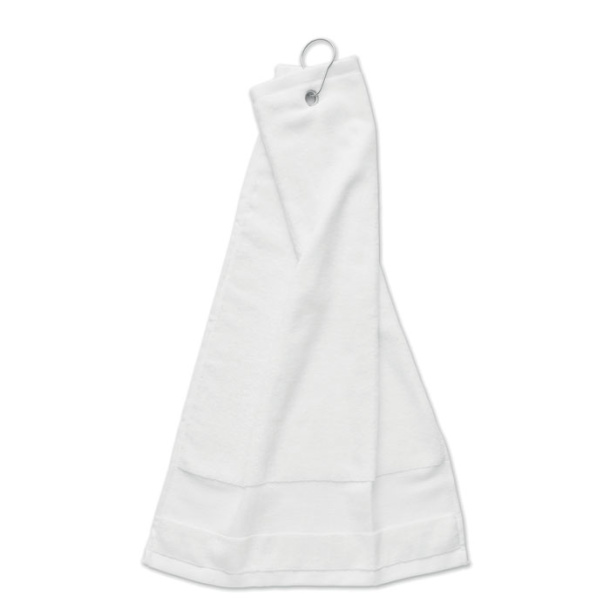 HITOWGO Cotton golf towel with hanger