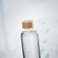 FRISIAN Glass bottle 650ml, bamboo lid