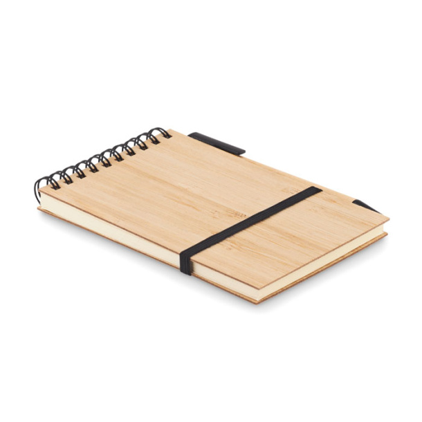 SONORABAM A6 bilježnica od bambusa s olovkom