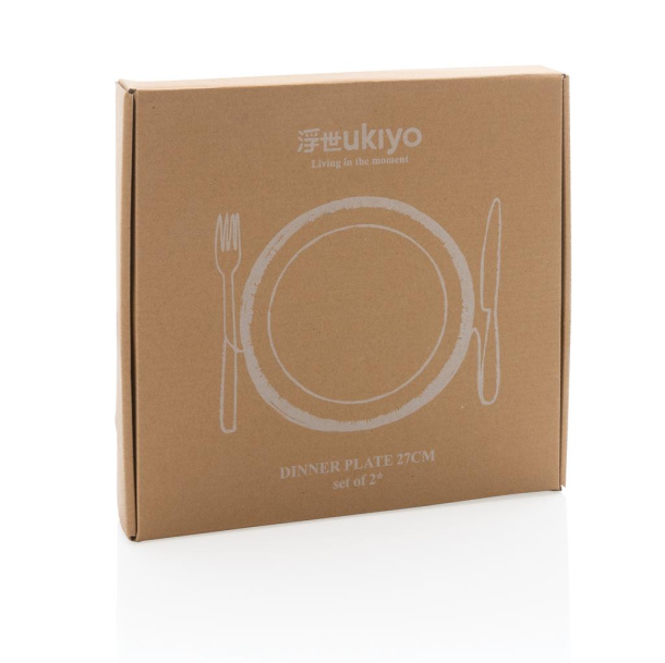 Ukiyo Ukiyo dinner plate set of 2