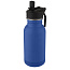 Lina 400 ml stainless steel sport bottle with straw and loop - Unbranded
