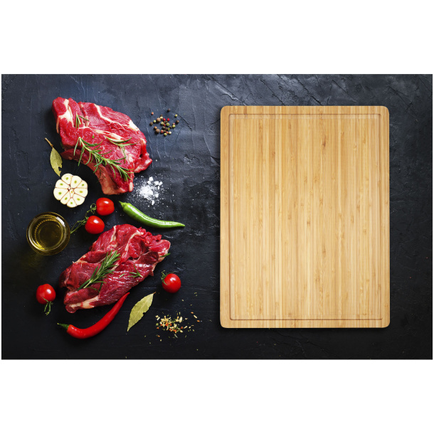 Fet bamboo steak cutting board - Seasons