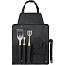 Gril 3-piece BBQ tools set and glove