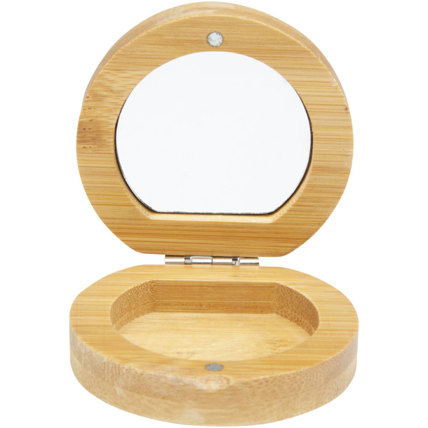 Afrodit bamboo pocket mirror - Bullet