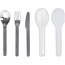 Ellipse 3-piece cutlery set - Mepal