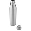 Harper 700 ml stainless steel sport bottle with metal loop - Unbranded