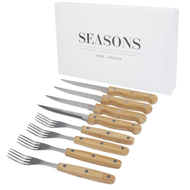 Bif steak cutlery set - Seasons