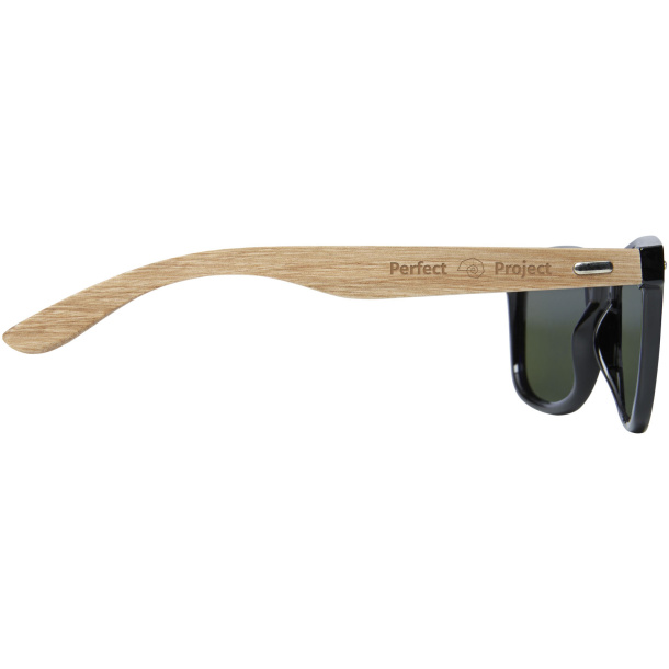 Hiru rPET/wood mirrored polarized sunglasses in gift box - Avenue