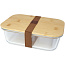 Roby glass lunch box with bamboo lid - Seasons
