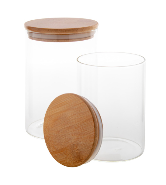 Momomi XL glass storage jar