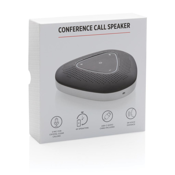  Conference call speaker