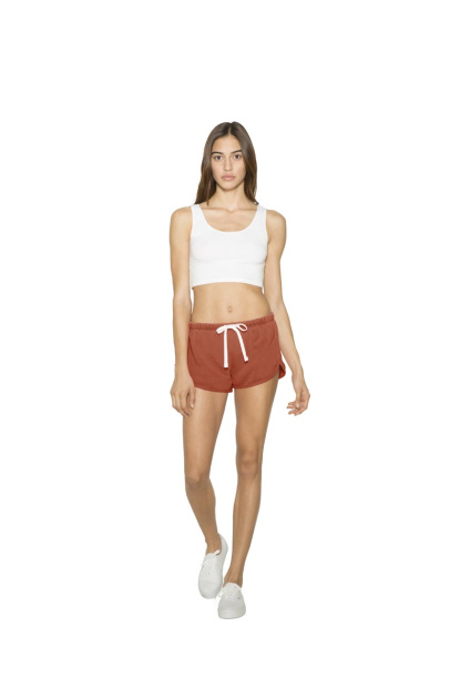  WOMEN’S FRENCH TERRY RUNNING SHORT - American Apparel