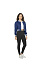  WOMEN'S HEAVY TERRY CROPPED CLUB JACKET - American Apparel