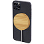 Atra 10W bamboo magnetic wireless charging pad - Avenue