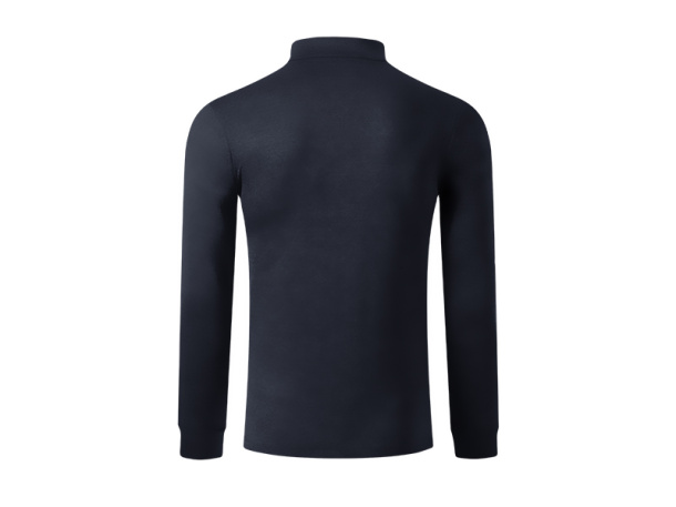 CLARK Unisex high collar mélange sweatshirt