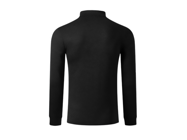 CLARK Unisex high collar mélange sweatshirt