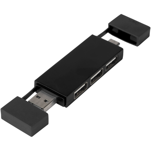 Mulan Dvostruki USB hub 2.0 - Unbranded