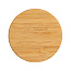  FSC® okrugli bežični punjač od bambusa 5W