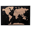  Karta svijeta - strugalica