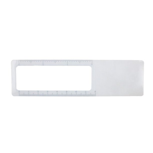  Bookmark, ruler, magnifying glass