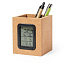  Cork pen holder with multifunctional clock