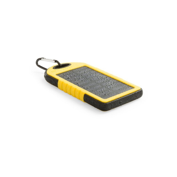  Water resistant power bank 4000 mAh, solar charger