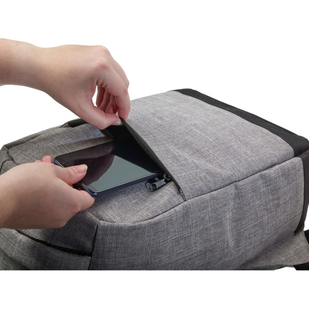  Anti-theft backpack, 13" laptop compartment