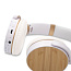  Foldable wireless headphones, bamboo details