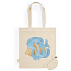  Organic cotton foldable shopping bag