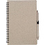  Wheat straw notebook approx. A5 with ball pen