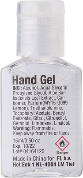  Antibacterial hand gel with moisturizers