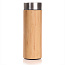  Bamboo vacuum flask 300 ml with sieve stopping dregs