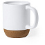  Ceramic mug 420 ml, cork detail