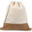  Cotton drawstring bag with cork element