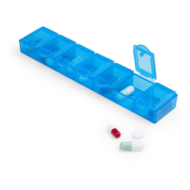  Pill box with 7 compartments