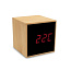  Bamboo desk clock with alarm