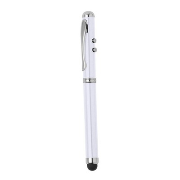  Laser pointer with LED light, ball pen, touch pen