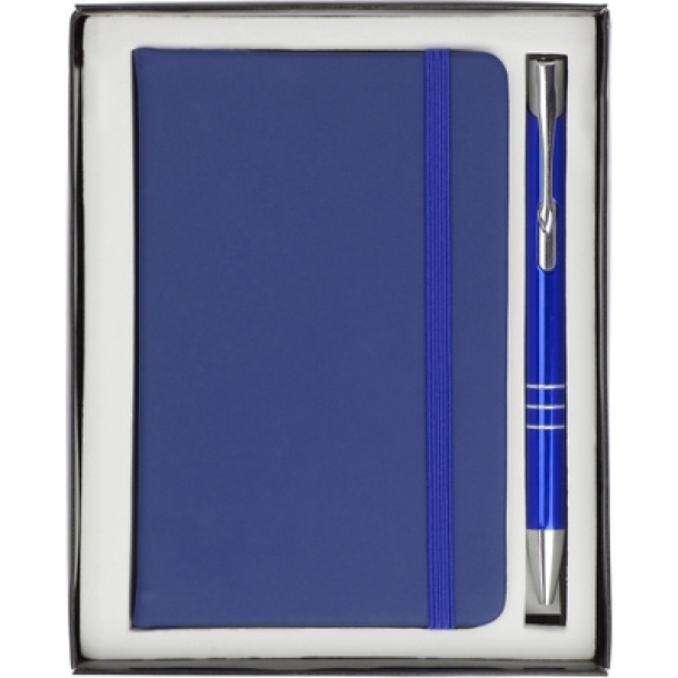  Gift set, notebook approx. A6 and ball pen