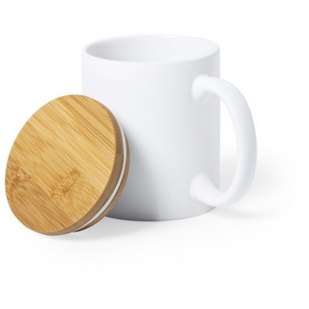 Ceramic mug with lid hotsell